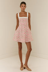 Daphne Mini Dress Luxembourg Tile