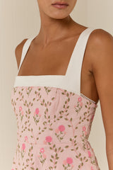 Daphne Mini Dress Luxembourg Tile