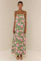 Alessia Dress Pink Jardin