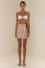 Rex Wrap Skirt Raye Fleur