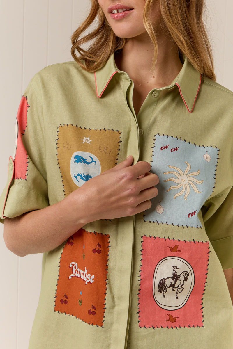 Maya Shirt Maya Tile