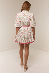 Ruba Mini Dress Pink Petals