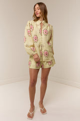 Bella Blouse Savanna Tile