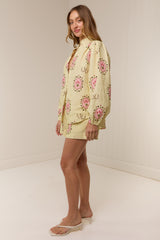 Bella Blouse Savanna Tile