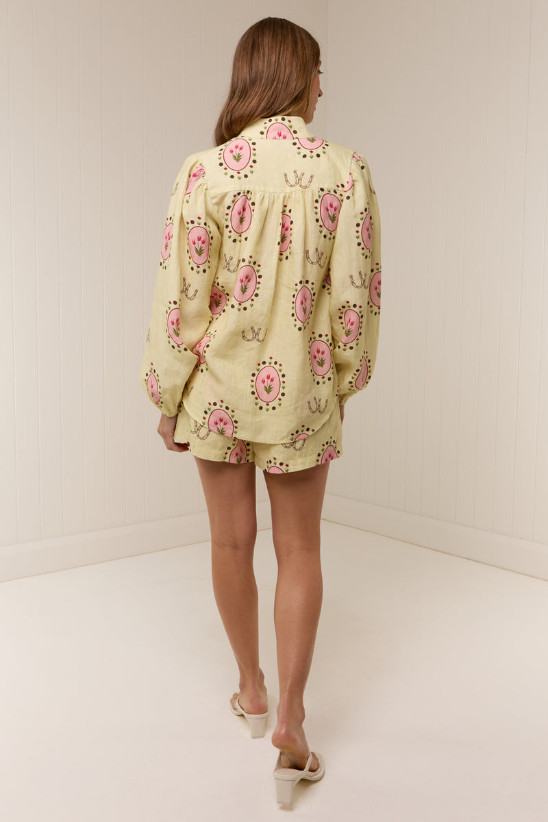 Bella Blouse Savanna Tile