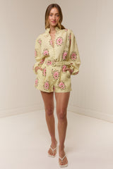 Bella Blouse Savanna Tile