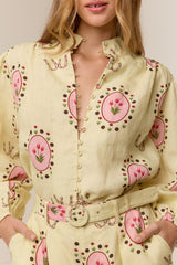 Bella Blouse Savanna Tile