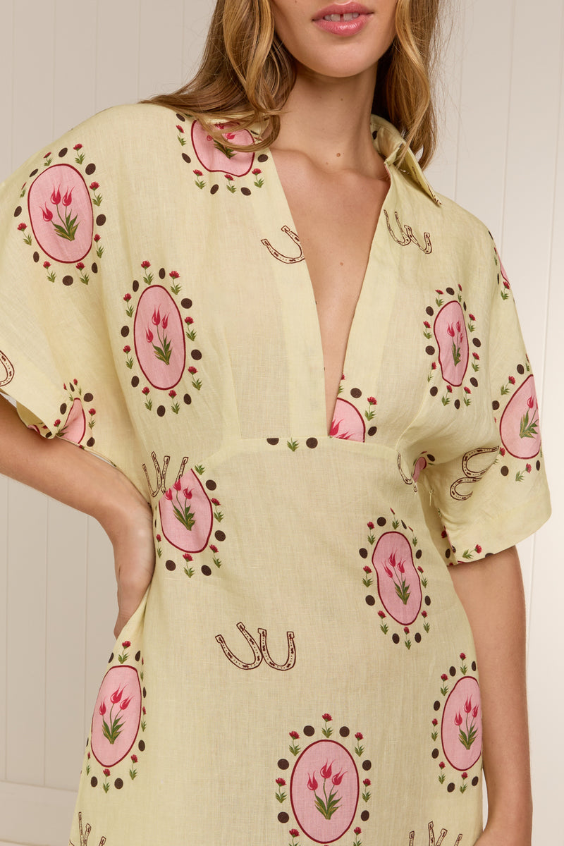 Jasmine Dress Savanna Tile