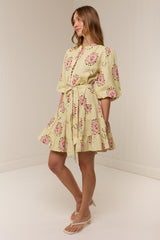 Ruba Mini Dress Savanna Tile