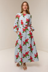 Melrose Dress Sky Garden