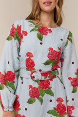 Melrose Dress Sky Garden