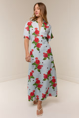 Jasmine Dress Sky Garden