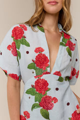 Jasmine Dress Sky Garden