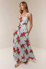 Belle Dress Sky Garden