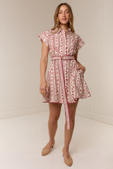 Manon Mini Dress Raye Fleur