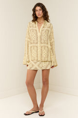 Ray Shirt Dusty Paisley