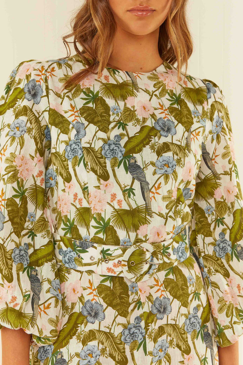 Melrose Dress – Palm. Noosa