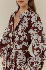Emily Shirt Dress Tasman Floral