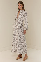Josie Dress Regatta Embroidery