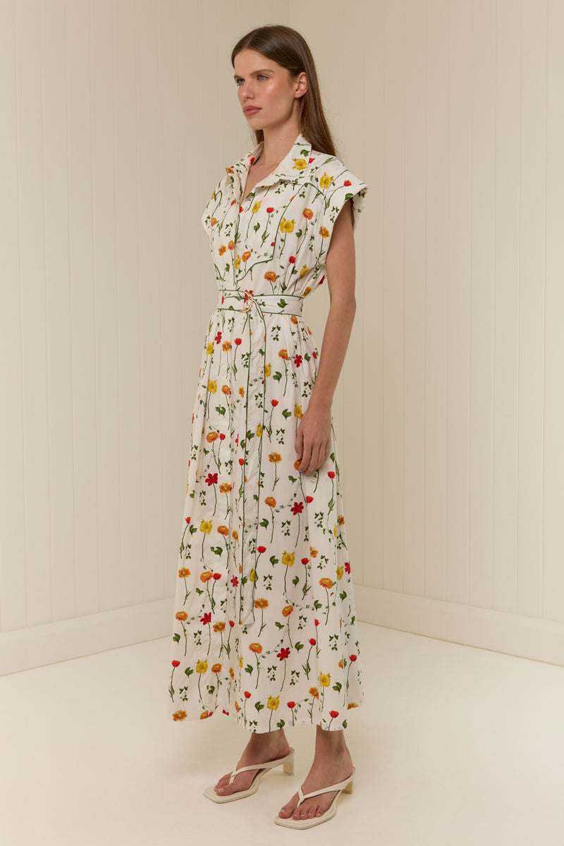 Siren Dress Garden Blooms