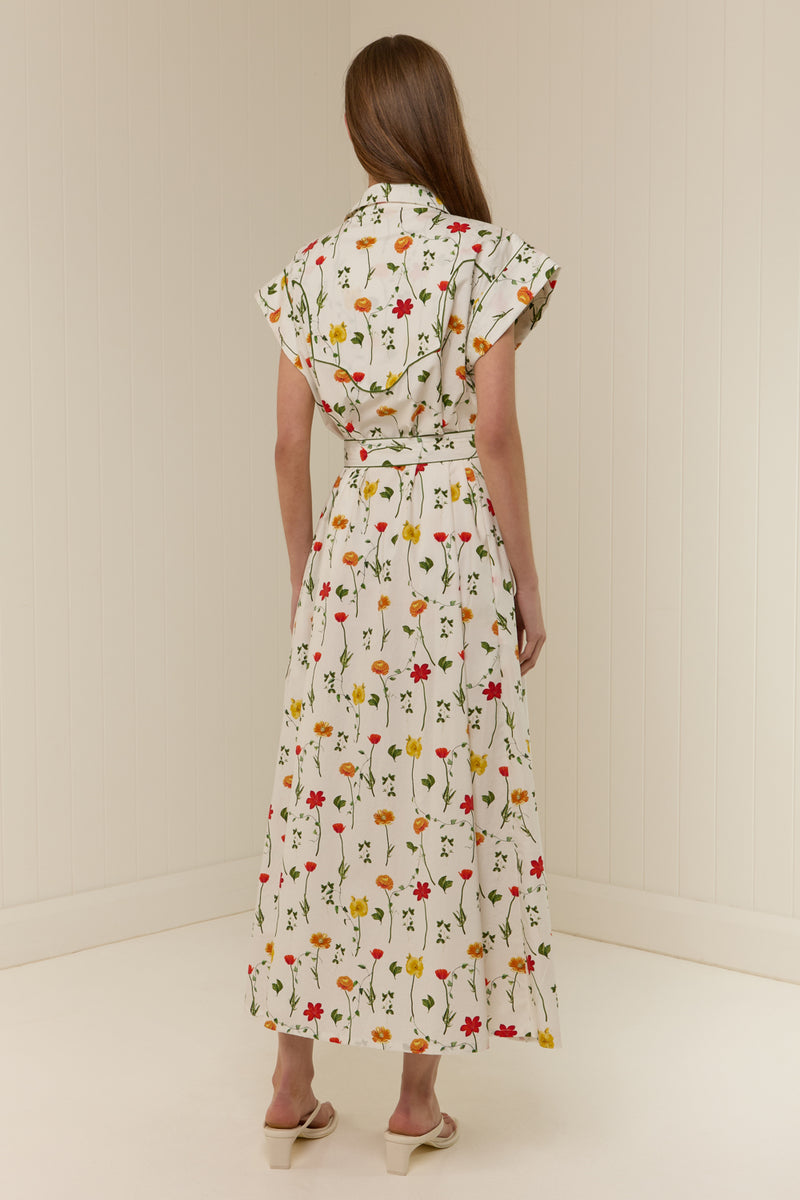 Siren Dress Garden Blooms