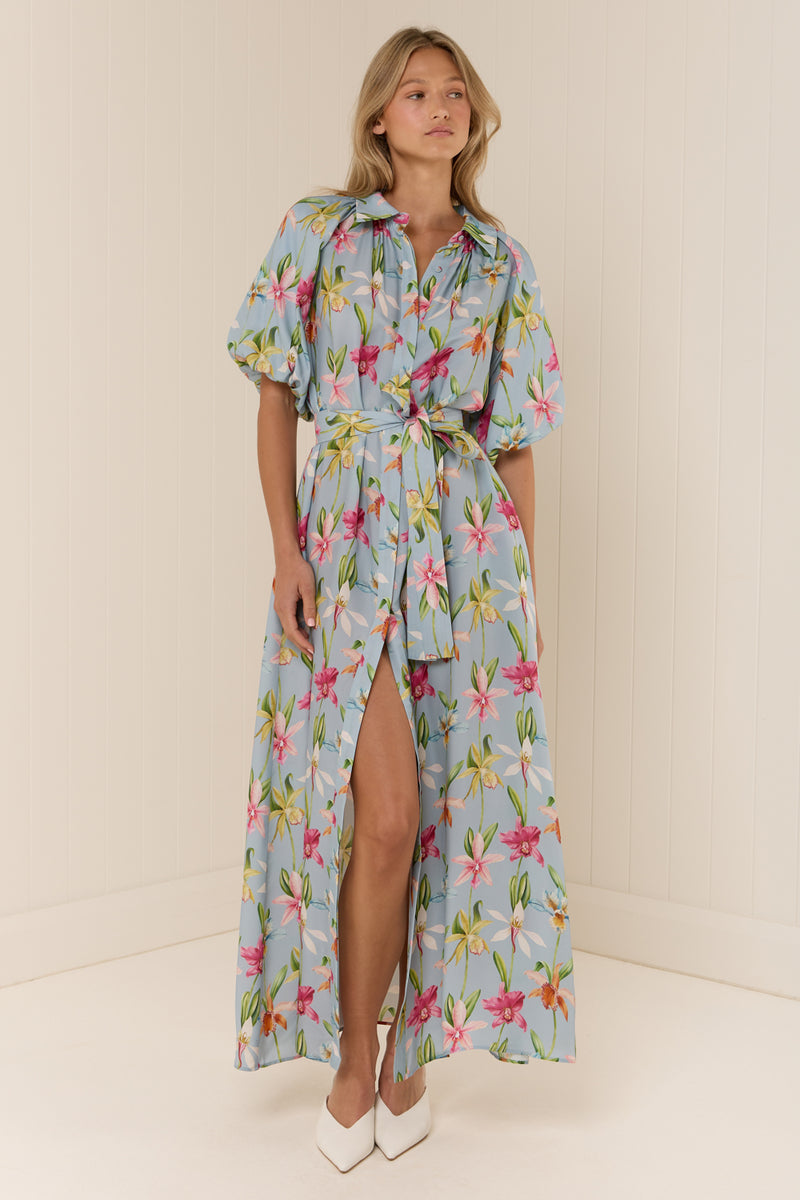 Carla Dress Colourful Orchid