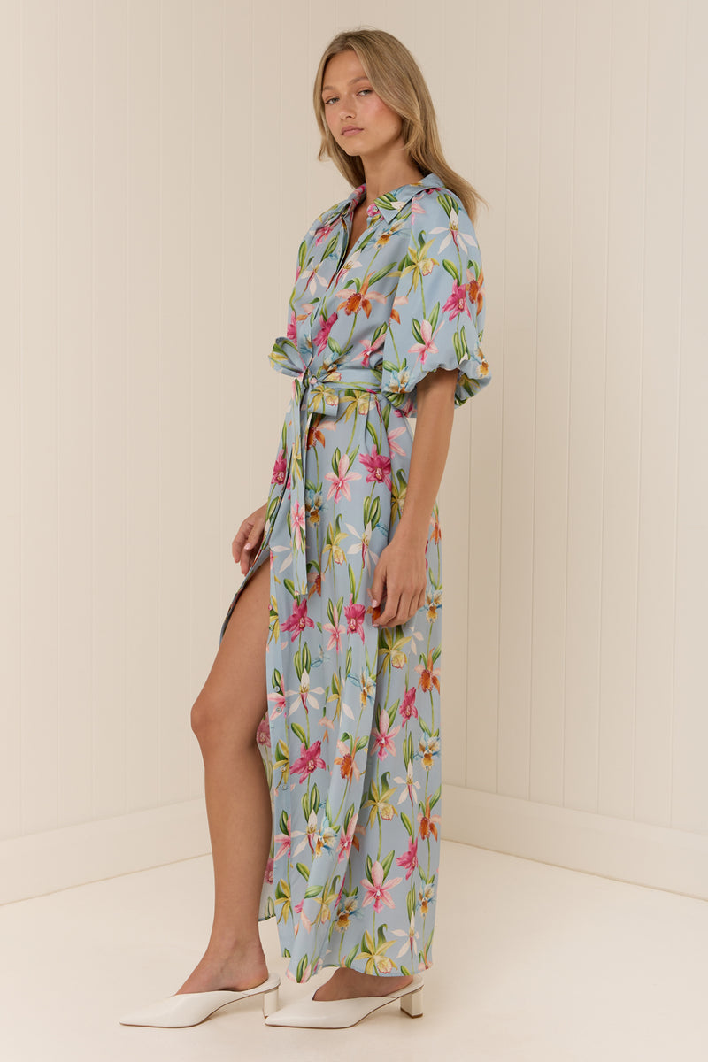 Carla Dress Colourful Orchid