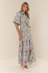 Carla Dress Colourful Orchid