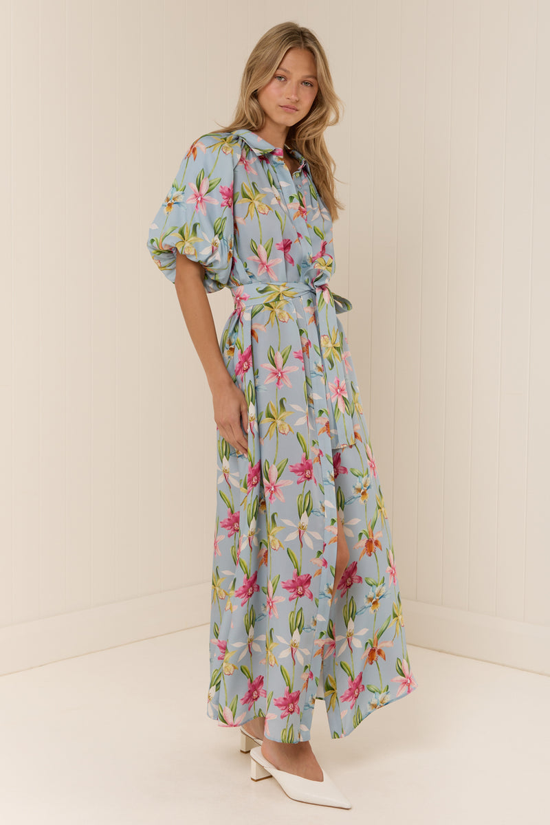 Carla Dress Colourful Orchid
