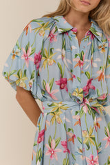 Carla Dress Colourful Orchid