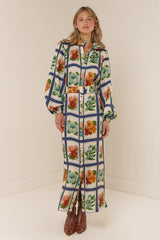 Tessie Dress Vintage Botanical