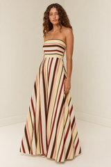 Paloma Dress Harbour Stripe