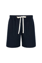 Palm Noosa Sampson Shorts Navy Linen